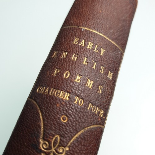 Early english poems chaucer - early,