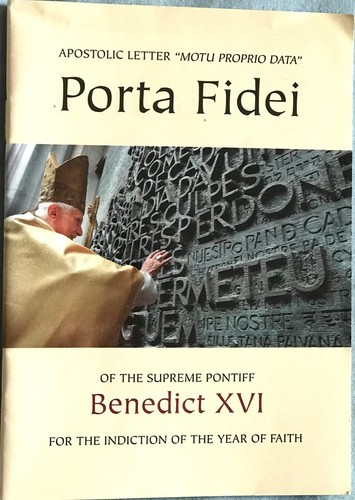 Porta fidei apstolic letter - apstolic,