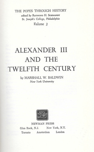 Alexander iii and the twelfth - alexander,