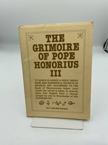 The grimoire pope honorius - the,